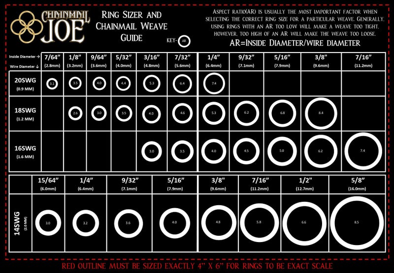 Chainmail Joe 1 Pound Bright Aluminum Chainmail Jump Rings 18G 1/4" ID (6400+ Rings!) - Image 2